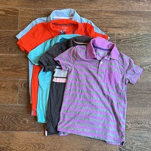 Cat & Jack - Boys Polo Bundle - Size M (8-10)